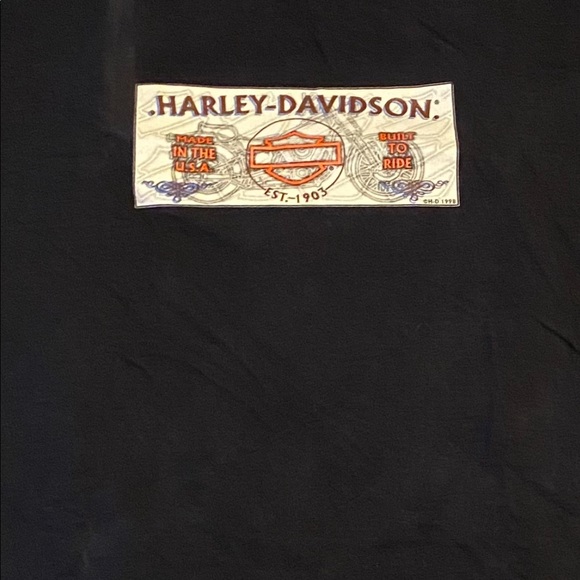 Harley Davidson oversized Tee. Size XXL. - Picture 3 of 4
